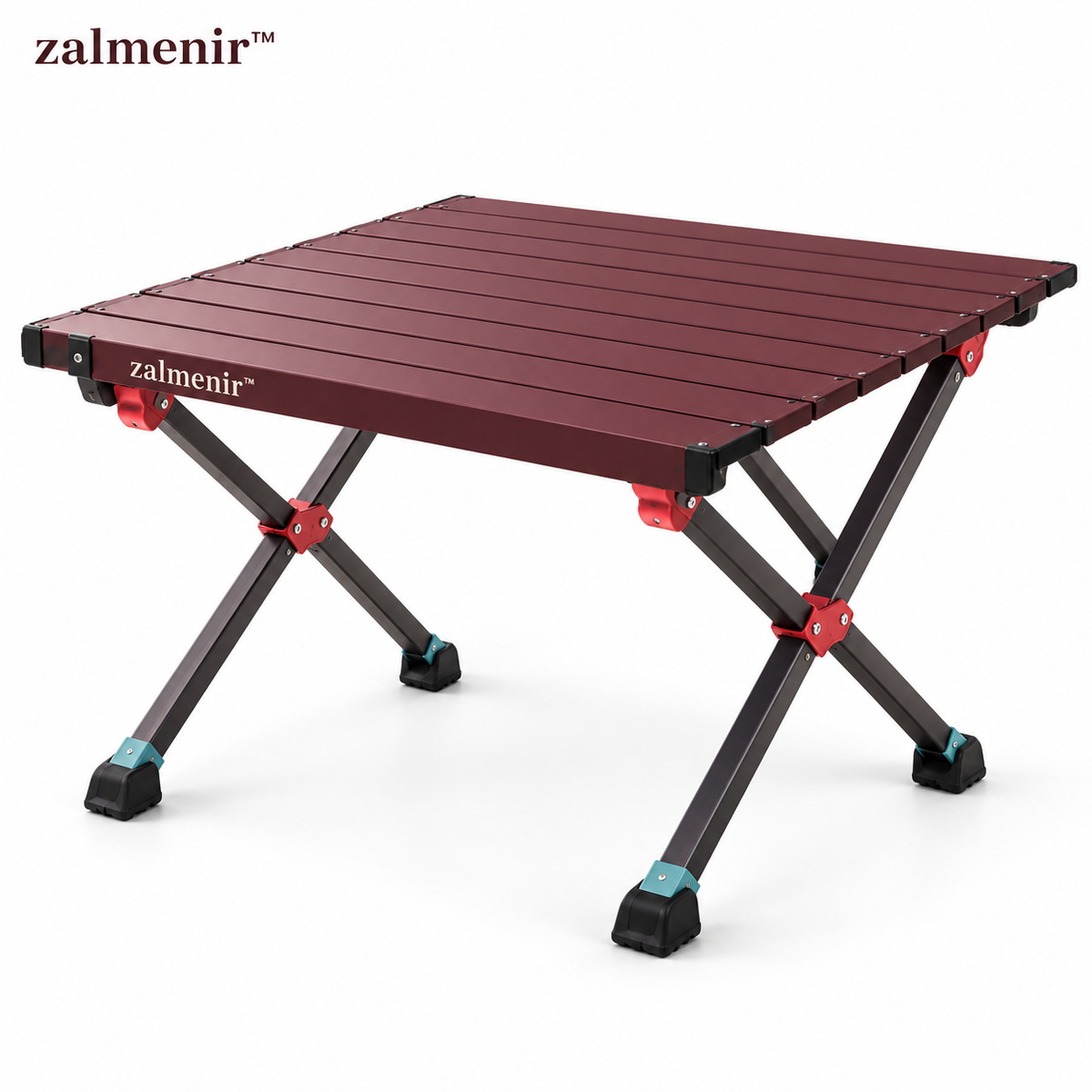 𝐳𝐚𝐥𝐦𝐞𝐧𝐢𝐫™ Folding Camping Table Portable Outdoor Picnic Table