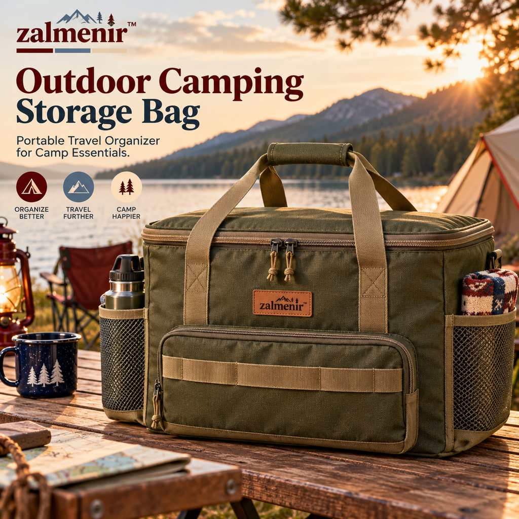 𝐳𝐚𝐥𝐦𝐞𝐧𝐢𝐫™ Outdoor Camping Storage Bag Travel Organizer